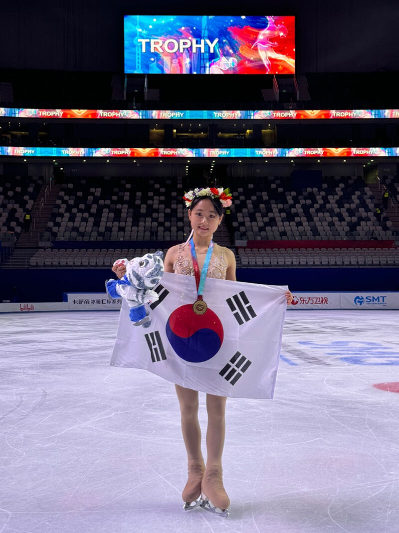 2024 상하이 트로피 피겨 여자 싱글에서 우승한 김채연 (사진=올댓스포츠 제공, 연합뉴스)