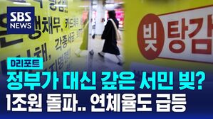 [D리포트] 정부가 대신 갚은 서민 빚, 1조 돌파&hellip;연체율도 급등