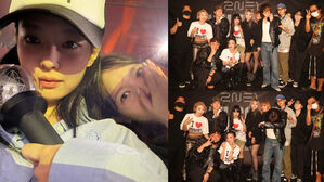 [SBS Star] JENNIE Absent from YG Family Group Photo at 2NE1's Concert; Is It Because of G-DRAGON?
