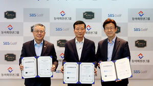 KPGA, 동아회원권그룹 오픈 조인식 개최