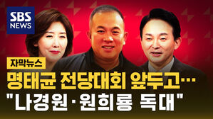 [자막뉴스][단독] 명태균 "전당대회 전 나경원&middot;원희룡 독대"