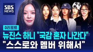 [D리포트] 뉴진스 하니 "국감 혼자 나가겠다&hellip;스스로와 멤버 위해서"