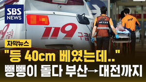 [자막뉴스] "등 40cm 베였는데&hellip;" 부산 10대 환자, 뺑뺑이 돌다 대전서 치료