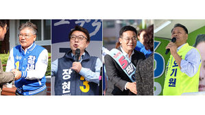 "영광군수, 한 치 앞도 몰라요"&hellip;오리무중 판세 속 휴일 유세전