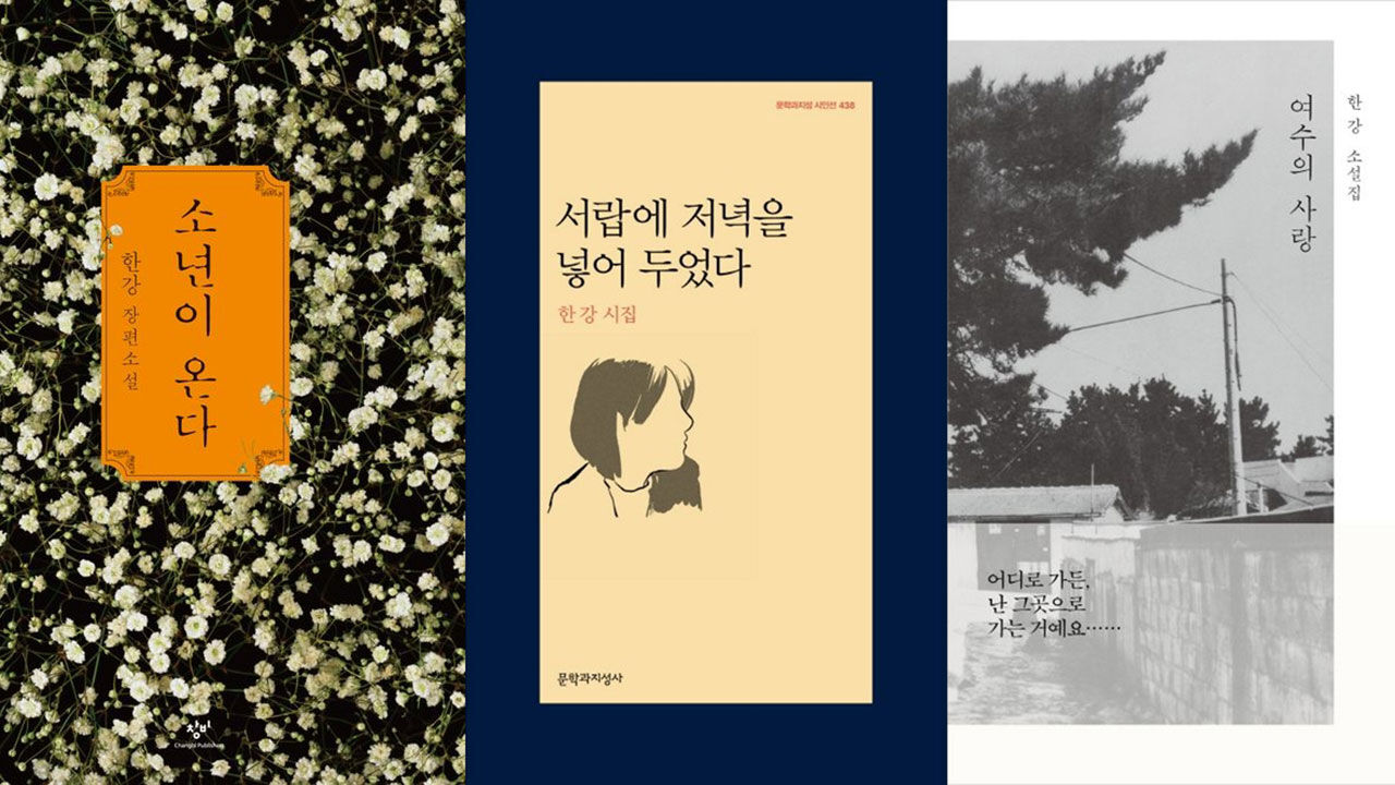 한강의 작품들