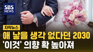 [자막뉴스] 마음 바뀐 2030? "결혼하고 아이 낳을래요"&hellip;저출생 돌파구 열리나?