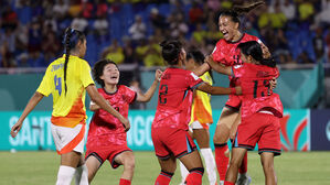 한국, U-17 여자 월드컵 첫 경기서 콜롬비아와 1대 1 무승부