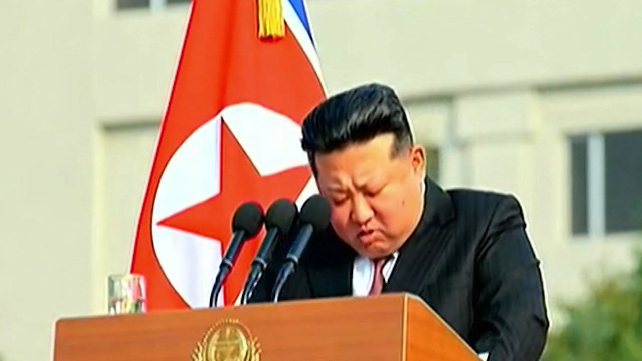 북한 무인기, 김정은 연설