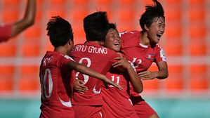 '최림정 해트트릭' 북한, U-17 여자 월드컵 1차전서 멕시코에 4대 1 완승