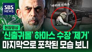 [영상] "치아, DNA 검사 등 신원 확인" "'하마스 수장' 야히야 신와르 제거"&hellip;이스라엘군이 포착한 신와르의 마지막 모습은?