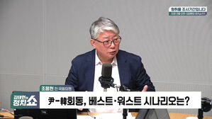 [정치쇼] 조응천 "尹 '노벨 애처가상' 노리나&hellip;면담 깨지면 韓 세력 규합 가능성"