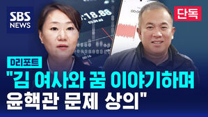[단독] "김 여사와 꿈 이야기하며 윤핵관 문제 상의" (D리포트)