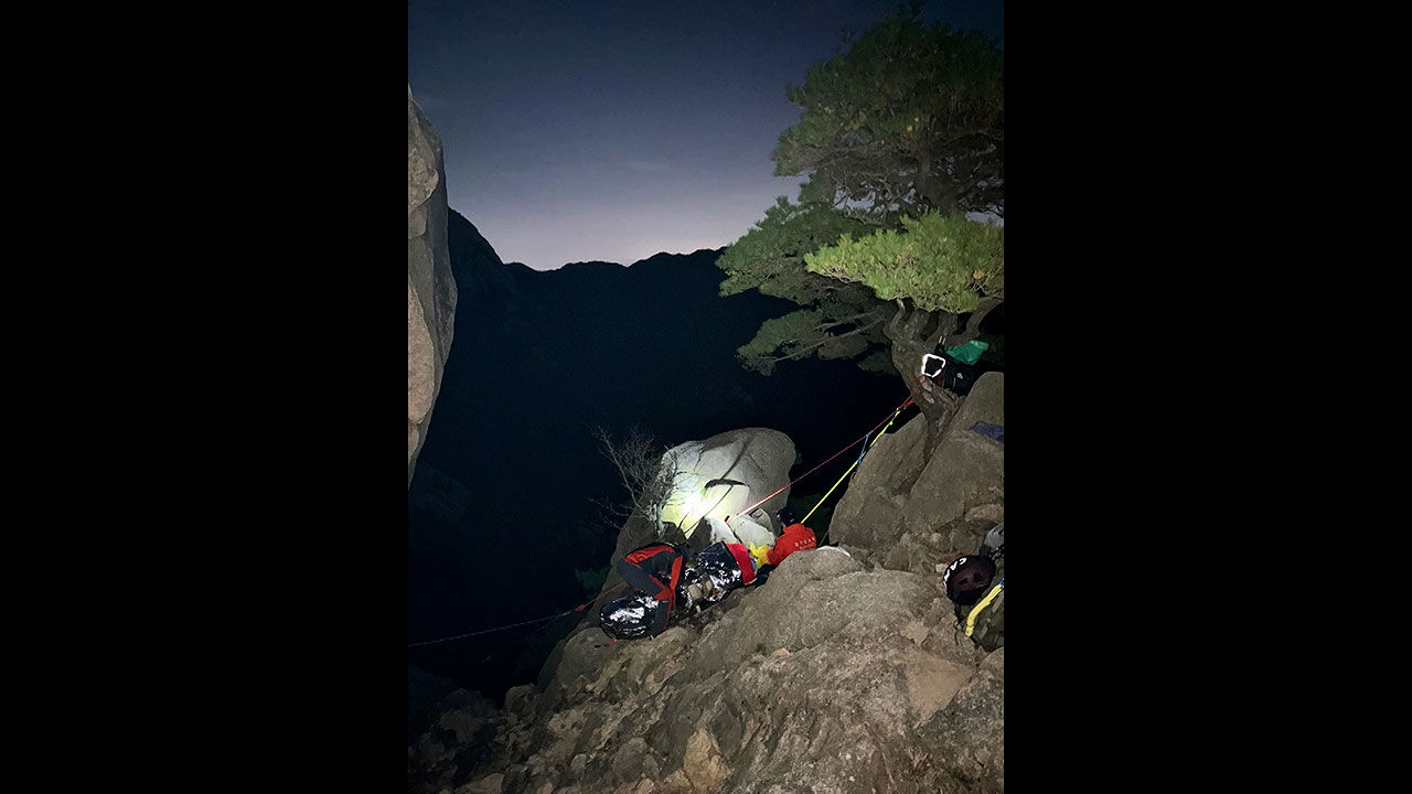 경기 고양 북한산 산악사고, 구조