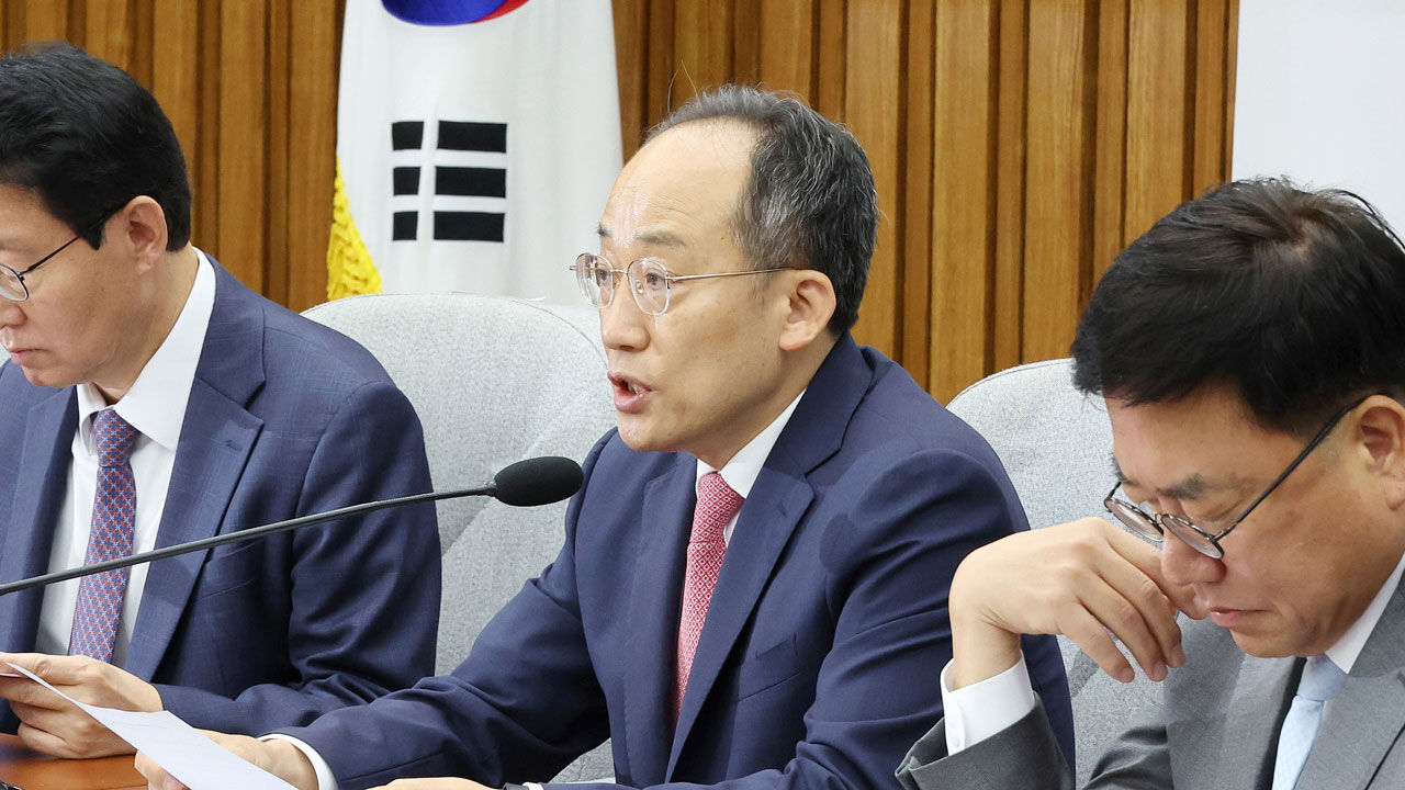국민의힘 추경호 원내대표