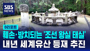 [D리포트] 훼손&middot;방치되는 '조선 왕실 태실'&hellip;내년 세계유산 등재 추진