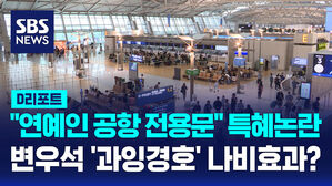 [AI D리포트] 변우석 '과잉 경호' 나비효과?&hellip;'연예인 인천공항 전용출입문 사용'