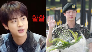 [SBS Star] "They Were Late" JIN Recalls the Time BTS Members Welcomed Him as He Left the Military