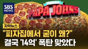[자막뉴스] "피자집에서 굳이 왜?" 결국 '14억' 폭탄 맞았다