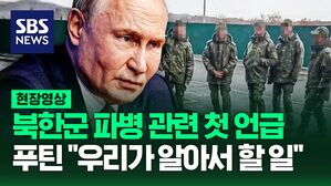 [영상] 푸틴, 북한군 러시아 파병에 대해 처음으로 입장 밝혀