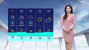 [날씨] 쾌청한 가을 하늘&hellip;제주 약한 비