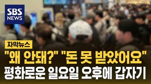 [자막뉴스] "왜 안돼?" "돈 못 받았어요"&hellip;평화로운 일요일 오후에 갑자기