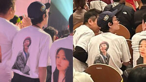 [SBS Star] Chung Kyung-ho Shows Up at Sooyoung's Japan Showcase Rocking a T-Shirt Featuring Her Face