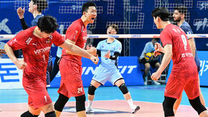 프로배구 한국전력, 우리카드 꺾고 창단 첫 개막 3연승