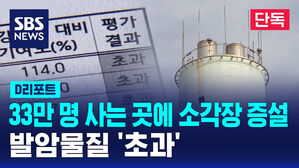 [단독] 33만 명 사는 곳에 소각장 증설&hellip;발암물질 '초과' (D리포트)