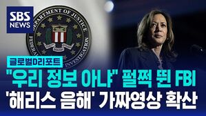 [AI D리포트] FBI "FBI 정보라며 '부정선거&middot;해리스 음해' 허위영상 발견"