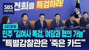 [AI D리포트] 민주당 '11월은 김건희 특검의 달'&hellip;''특별감찰관'은 이미 죽은 카드'