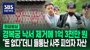 [영상] 경복궁 낙서 사주 피의자의 최후 "돈 없다"더니 여기저기서 줄줄 나온 '범죄 수익'