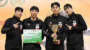 한국 펜싱 남자 사브르, 시즌 첫 월드컵 단체전 우승