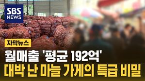 [자막뉴스] "여기 대박" 성지 된 그곳&hellip;월매출 192억 마늘 가게도 등장