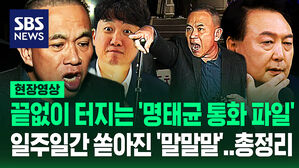 [영상] 또 터진 '명태균 녹취'엔 '경호상 기밀'까지? "의원급 정치 활동"&hellip;"악의 축 이준석!" 구속 기로에 되짚는 '말말말'