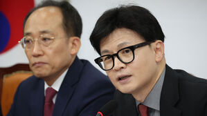 한동훈 "이재명, 당선무효형으로 434억 토해내도 당 공중분해 안 돼"