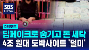 [D리포트] 딥페이크로 숨기고 돈 세탁&hellip;4조 원대 도박사이트 '덜미'