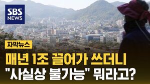 [자막뉴스] 살린다고 세금 1조 끌어가더니&hellip;"사실상 불가능"