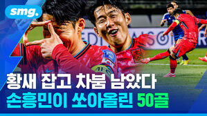 황새 잡고 차붐 남았다 손흥민이 쏘아올린 50골