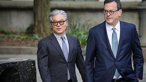 맨해튼 법정 출석한 빌 황 아케고스 창립자 (사진=뉴욕 로이터 연합뉴스 자료사진)