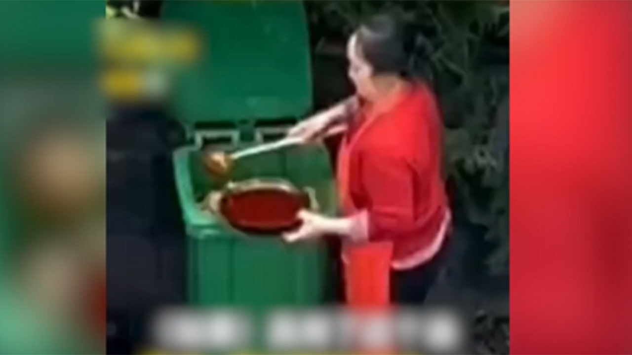 중국 쓰촨성 청두시 한 식당 폐유 재활용 논란