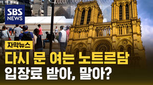 [자막뉴스] 다시 문 여는 노트르담&hellip;입장료 받아, 말아?