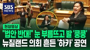 [영상] 법안 찢고 두 눈 부릅뜨고&hellip;뉴질랜드 의회서 마오리족 전통춤 '하카' 춘 의원들, 무슨 일?