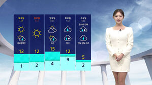 [날씨] '소설' 찬 바람 불며 쌀쌀&hellip;주말 아침 얼음&middot;서리