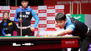 휴온스, 하나카드 꺾고 PBA 팀리그 4라운드 선두 수성