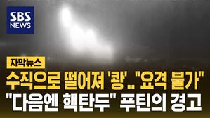 [자막뉴스] 수직으로 떨어져 '쾅'&hellip;"요격 불가, 다음엔 핵탄두" 푸틴의 경고