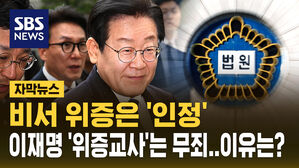 [자막뉴스] 비서 위증은 '인정', 이재명 '위증교사'는 무죄&hellip;이유는?