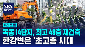 [D리포트] 목동 14단지, 최고 49층 재건축&hellip;한강변은 '초고층 시대'