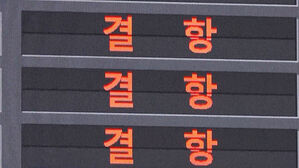 7시간 넘는 지연 끝에 '결항'&hellip;승객 3백여 명 불편