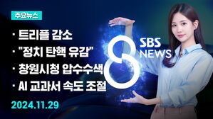 [8뉴스 예고] 5개월 만에 '트리플 감소'&hellip;건설업 생산은 '최장 감소' 등