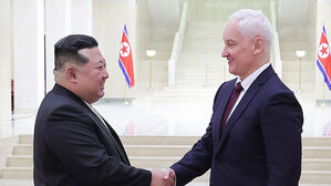 김정은, 러 국방 접견&hellip;"러시아 지지 불변"